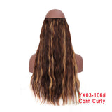 24 Inches Invisible Wire No Clips Hair Extension