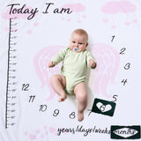 Newborn Baby Milestone Blankets DIY Photography