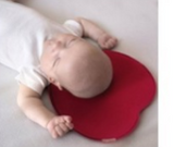 Anti flat head baby pillow