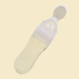 Lovely Safety Infant Baby Silicone Feeding With Spoon