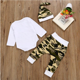 "Little Man " 3-Piece Camouflage outfit