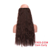 24 Inches Invisible Wire No Clips Hair Extension