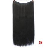 24 Inches Invisible Wire No Clips Hair Extension