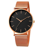 Luxury ladies mesh bracelet watch