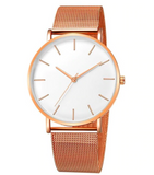 Luxury ladies mesh bracelet watch