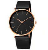 Luxury ladies mesh bracelet watch