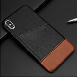 Luxury Slim Leather Credit Card Wallet Case For iPhone