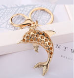 Keychain Animal Series with Rhinestone Crystal charme           .