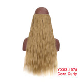 24 Inches Invisible Wire No Clips Hair Extension