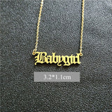 Babygirl Pendant Necklace