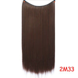 24 Inches Invisible Wire No Clips Hair Extension