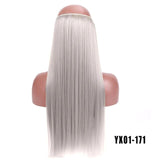 24 Inches Invisible Wire No Clips Hair Extension